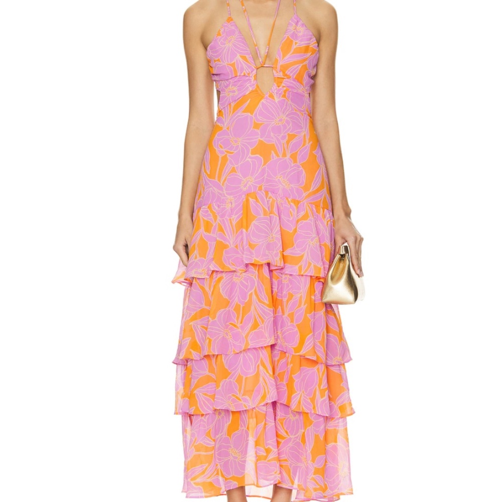 NEW Astr Aneira Floral Dress